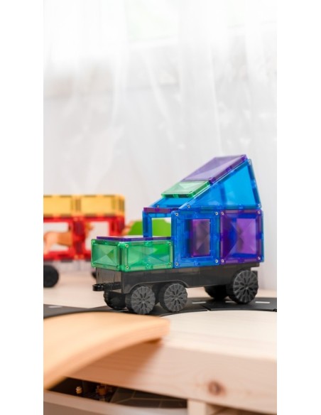 Connetix Tiles – Rainbow Transport set (50 kom)