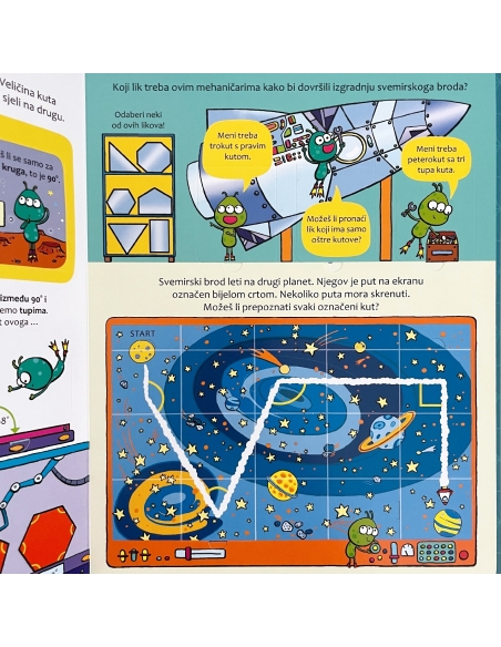 Geometrijski likovi i tijela – Slikovnica s prozorčićima