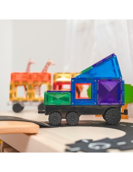 Connetix Tiles – Rainbow Transport set (50 kom)