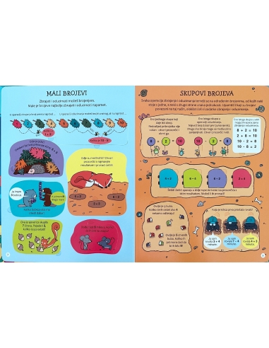 ZBRAJANJE I ODUZIMANJE-SLIKOVNICA S PROZORČIĆIMA