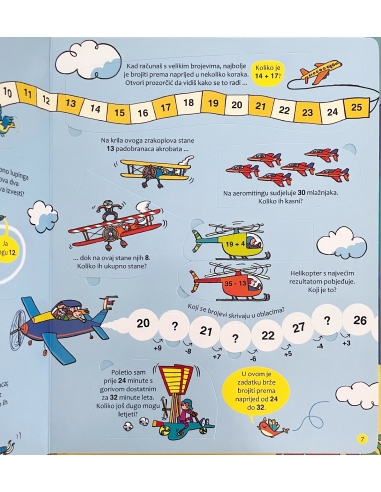 ZBRAJANJE I ODUZIMANJE-SLIKOVNICA S PROZORČIĆIMA
