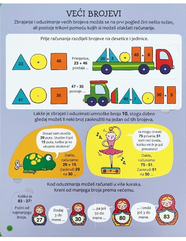 ZBRAJANJE I ODUZIMANJE-SLIKOVNICA S PROZORČIĆIMA