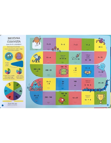 ZBRAJANJE I ODUZIMANJE-SLIKOVNICA S PROZORČIĆIMA