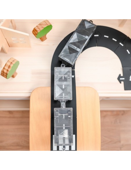 Connetix Tiles – Rainbow Transport set (50 kom)