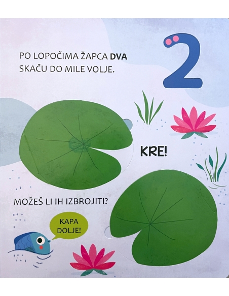 Broji do deset i unatrag - slikovnica s prozorčićima