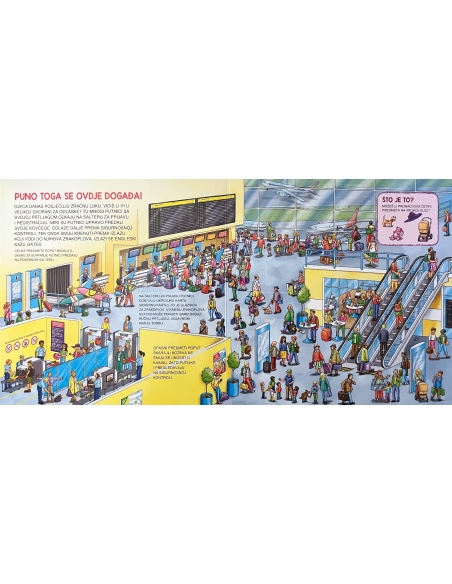 Što je što? Zračna luka – Slikovnica s prozorčićima