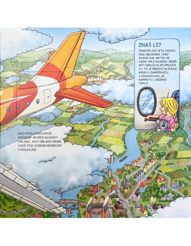 Što je što? Zračna luka – Slikovnica s prozorčićima