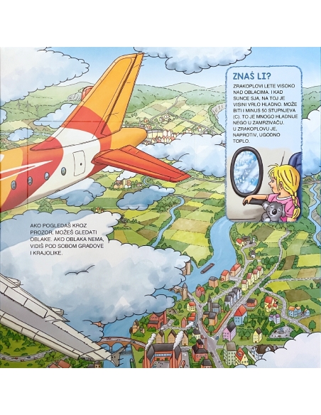 Što je što? Zračna luka – Slikovnica s prozorčićima