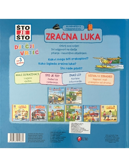 Što je što? Zračna luka – Slikovnica s prozorčićima