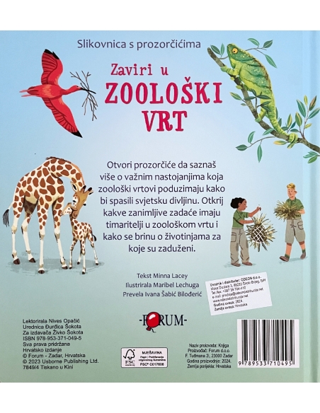 Zaviri u: Zoološki vrt - slikovnica sa prozorčićima