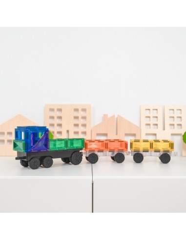 Connetix Tiles – Rainbow Transport set (50 kom)