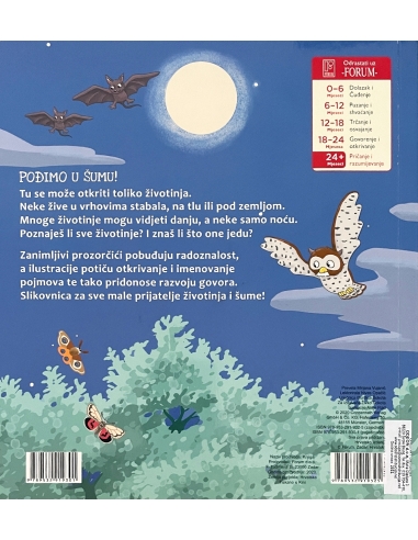 ZAVIRI I OTKRIJ! ŠUMA:SLIKOVNICA S PROZORČIĆIMA