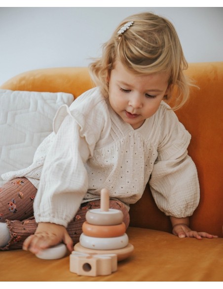 Label Label Stacking Rings Balance Nougat