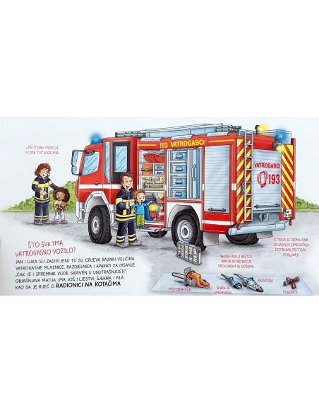 Što je što? Tinu-Ninu, vatrogasci