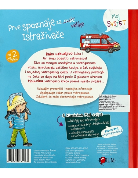 Što je što? Tinu-Ninu, vatrogasci