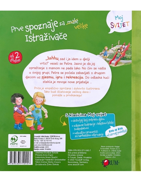 Što je što? Veselim se dječjem vrtiću!