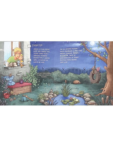 Što je što? Što se događa noću?-Slikovnica s prozorčićima