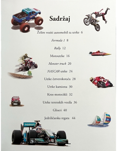 101 činjenica o vozilima za utrke