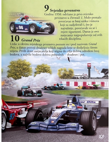 101 činjenica o vozilima za utrke