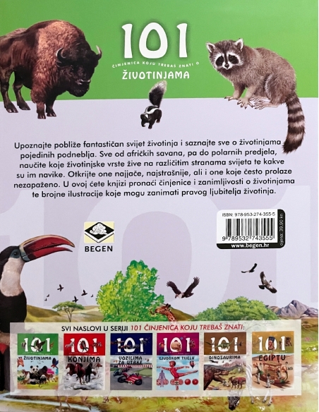 101 činjenica o životinjama