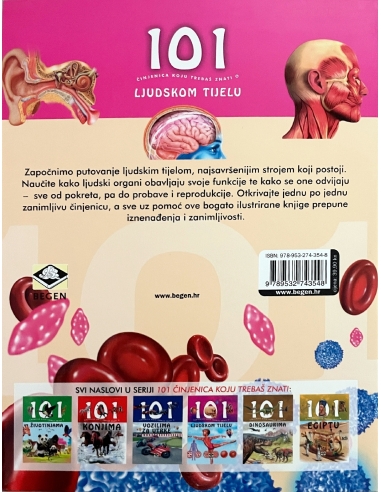 101 činjenica o ljudskom tijelu