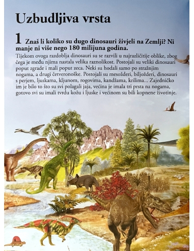 101 činjenica o dinosaurima