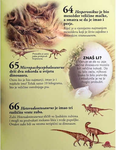 101 činjenica o dinosaurima