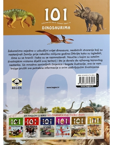 101 činjenica o dinosaurima