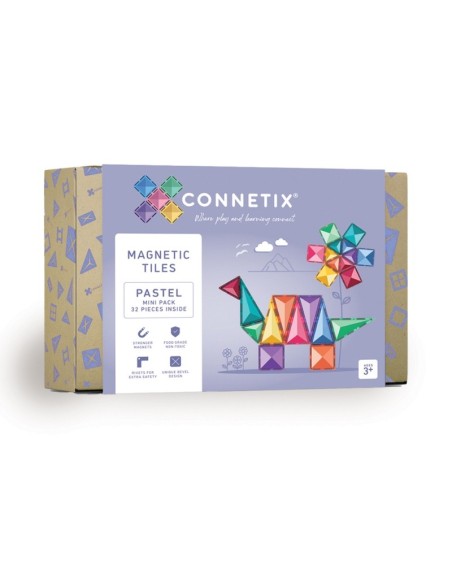 Connetix Tiles – Pastel Mini set (32 kom)