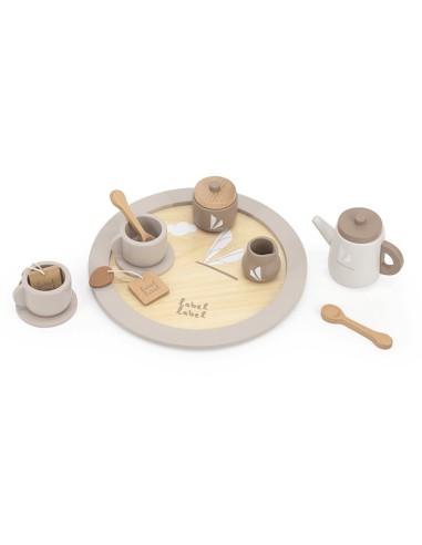 Label Label Drveni set za čaj - Nougat