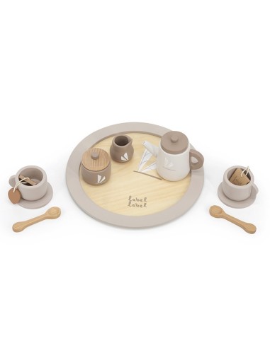 Label Label Drveni set za čaj - Nougat