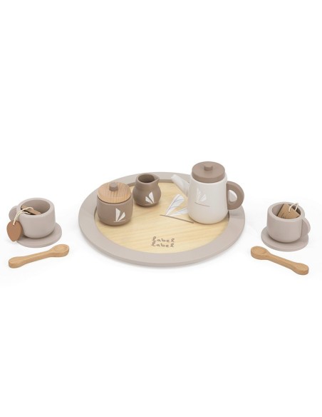 Label Label Drveni set za čaj - Nougat