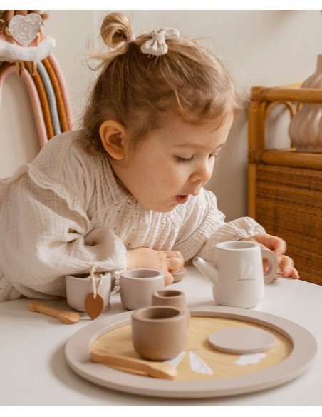 Label Label Drveni set za čaj - Nougat
