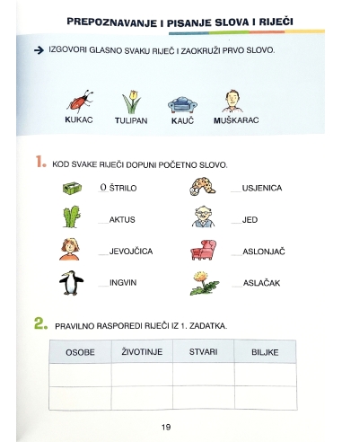 FIT za školu: Hrvatski jezik (1. razred)