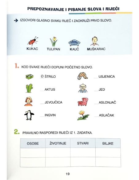 FIT za školu: Hrvatski jezik (1. razred)