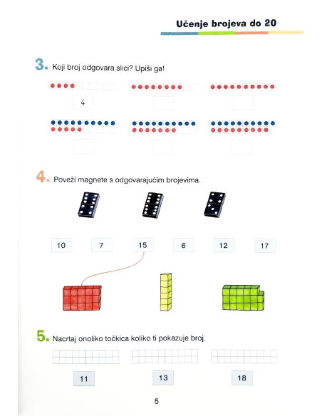 FIT za školu: Računanje do 20 (1. razred)