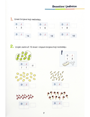 FIT za školu: Računanje do 20 (1. razred)