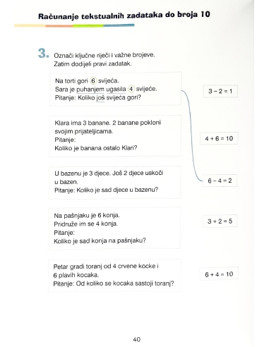 FIT za školu: Računanje do 20 (1. razred)