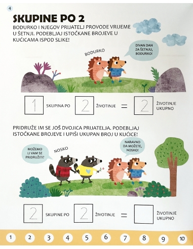 Mala Škola: Tablica množenja 1