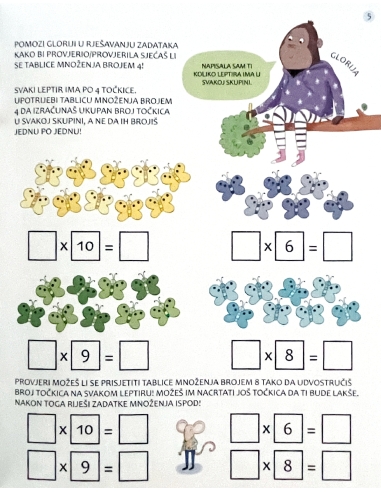 Mala Škola: Tablica množenja 3