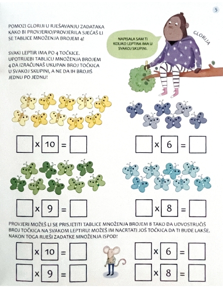 Mala Škola: Tablica množenja 3