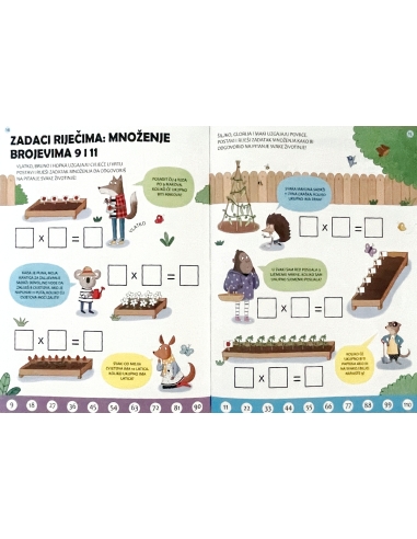 Mala Škola: Tablica množenja 3