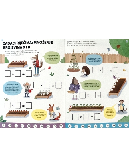 Mala Škola: Tablica množenja 3