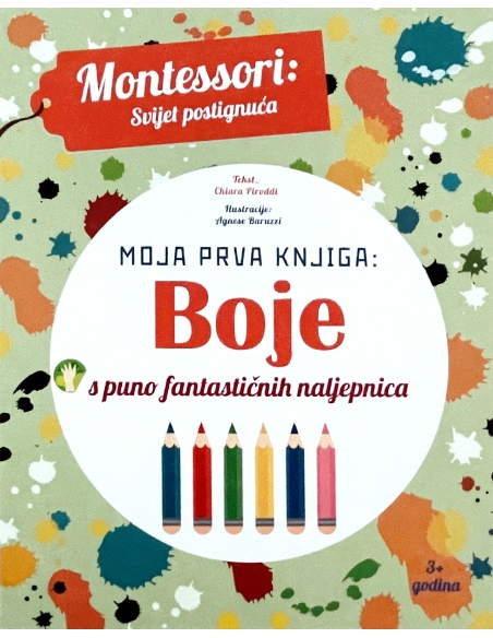 Montessori: Moja prva knjiga – BOJE