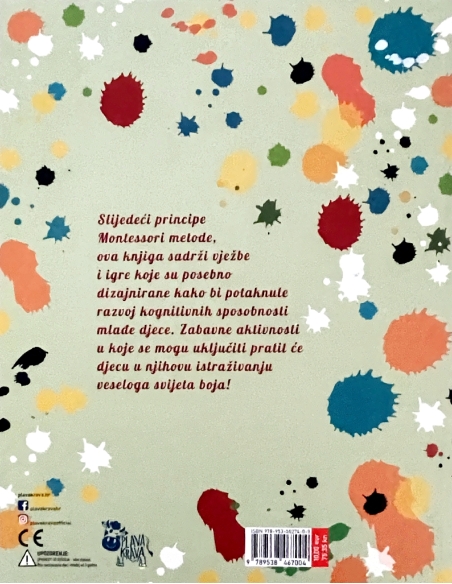Montessori: Moja prva knjiga – BOJE