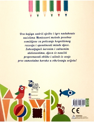 Montessori: Moja prva knjiga – OBLICI