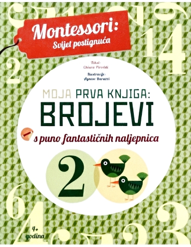 Montessori: Moja prva knjiga – BROJEVI