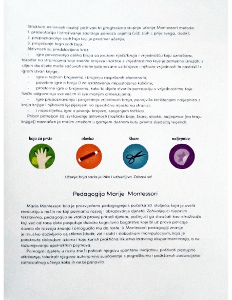 Montessori: Moja prva knjiga – BROJEVI