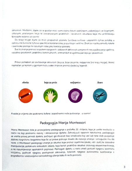 Montessori: Moja prva knjiga – SVEMIR