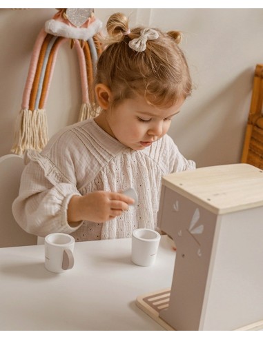 Label Label Drveni espresso aparat – Nougat